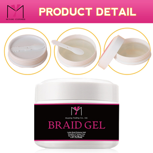 MUYANG Wholesale Natural Women Edge Control <b>Styling</b> Braiding Jam <b>Gel</b> Loc braid <b>gel</b> - Product Image 5