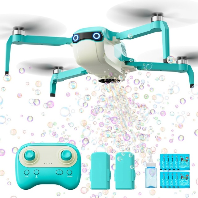 DWI RC Foldable Quadcopter Dron Helicopter Toys Gift Flying Bubble Drone Mini Rc Toy Drone Mini Helicopter Bubble Drone