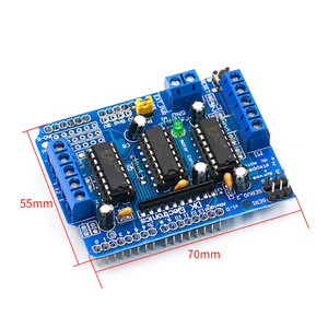 L293D <b>Motor</b> <b>Control</b> Shield 4-Channel Dual H-Bridge Driver Board For Robotics And Dc <b>Motor</b> <b>Control</b> - Product Image 4