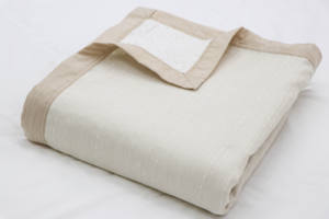 Beige à rayures verticales satin garniture <span class=keywords><strong>clémentine</strong></span> taille double lit canapé couverture fiesta cool coton toute la <span class=keywords><strong>saison</strong></span> - Product Image 6