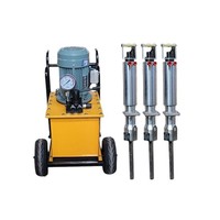 Fendeuse de roche hydraulique diesel pour la démolition statique de roches renforcées de béton dans les mines et carrières