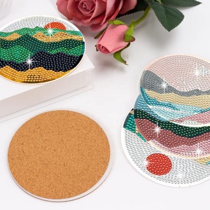 XIXI Children's DIY 5D Full Diamond <b>Painting</b> Set-Decorated Landscape Design Acrylic Material Irregular Shape No Frame - Product Image 5