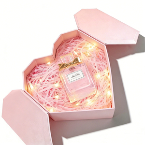 Caja de Regalo de Papel con Forma de Corazón, Ecológica, Elegante, <span class=keywords><strong>para</strong></span> Cosméticos, Joyería, Recuerdos, Perfumes, Aniversarios - Product Image 2