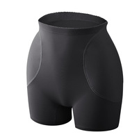 Culotte Gainante Femme Taille Haute Sans Couture Effet Pêche Remonte-Fesses Remplissage Hanches Faux Fessiers Maintien Ferme Style Sexy Sécurité