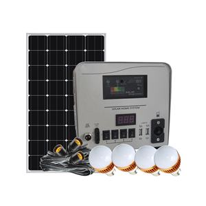 <span class=keywords><strong>Kit</strong></span> de panneaux solaires autonomes de qualité supérieure pour usage domestique avec chargeur de téléphone portable USB - Product Image 6