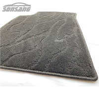 Esteras De Coche Tapis de sol antidérapant en velours personnalisé Tapis Tesla Model 3/Model Y Compatible BMW Audi Modèles A4 Q3 A5 Model X S