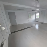 Maisons conteneurs modulaires préfabriquées démontables portables de 10, 20 et 40 pieds pour jardins, hôtels, chambres et salons