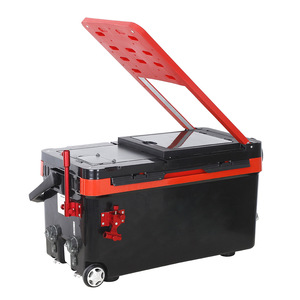 Neue multifunktion ale vierbeinige Lifting Angel geräte Fisch box Angel kübel Schwarz Outdoor Sport Fisch beutel <span class=keywords><strong>Meiho</strong></span> Box Lake 42L - Product Image 1