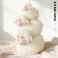 Peluche Mouton Kiki, Coussin Mignon en Forme de Mouton, Poupée pour Enfants, Cadeau d'Anniversaire, Fournitures en Gros, Polyester, 31cm-50cm