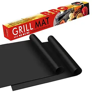 Wie im Fernsehen zu sehen BBQ Teflon ning Mat Extra große 60cm Glasfaser Schuh grill Zubehör 400*330MM