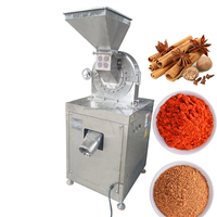 Chili-dadelpinda poeder fruitvermaler SUS304 gedroogd fruit maal- en tarwemeelmolen pulveriseermachine