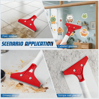 Outils de décapage de peinture robustes de 8 pouces, grattoirs pour nettoyer les murs, le verre, le sol, la peinture, les taches de gomme, les autocollants