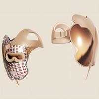 Masque de photothérapie LED personnalisé IBN IBN352, nouveau modèle, avec traitement photonique du visage et de la ligne des cheveux, en matériau ABS+PC