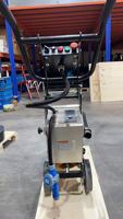 Meuleuse à béton manuelle JS S320 3HP, polisseuse de bordures, machine de meulage de surface avec moteur et boîte de vitesses