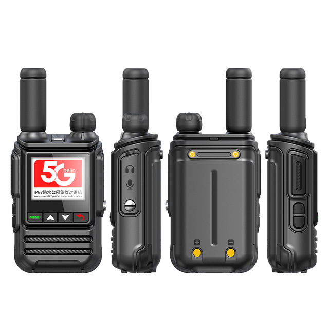 Global 4G 5G POC NFC IP67 Walkie Talkie with Long Range and Pairing 5000km Mobile Radio Communication