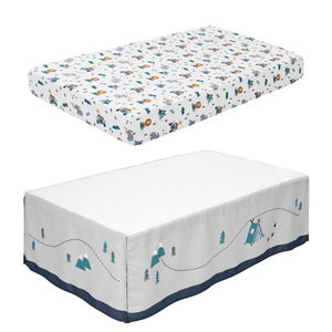 Baby <strong>Bumper</strong> <strong>Set</strong> 100%cotton European Luxury Soft Baby <strong>Cot</strong> Crib Bedding <strong>Sets</strong> with <strong>Bumper</strong> - Product Image 5
