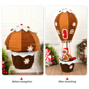 Wholesale New Arrival Xmas Creative Stretchable Santa Fire <b>Balloon</b> for <b>Home</b> Party Decoration Christmas Tree Holiday Supplies - Product Image 6