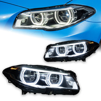 Feux avant AKD Car Styling pour BMW F10, projecteur LED, lentille de projecteur, 2010-2016, F11, feux avant, DRL, signal, accessoire automobile