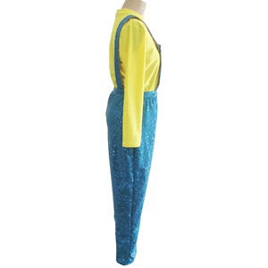 Costume de scène de Minion robe de danse de fête à paillettes brillantes pour petit garçon - Product Image 2