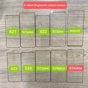 Lkg מכירה חמה 0.18 מ "מ ברור מסך מגן זכוכית מחוסמת s24 s24אולטרה s24 + מגן de pantalla