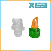 Chine Usine de bouchon de bec en plastique LW115 30mm couvercle fendu pour bouchon de miel pour bouchon de bouteille de poudre pour jus