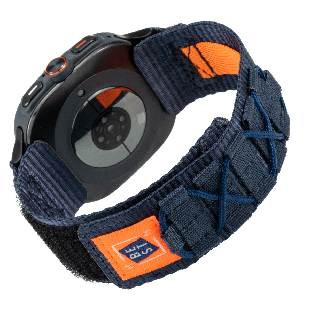 Blue with black connector