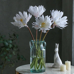 ขายส่งผ้าไหมจําลองดอกไม้เอพิลลัมใบกว้างเอพิลลัมประดิษฐ์สําหรับตกแต่งบ้านการจัดดอกไม้ - Product Image 4