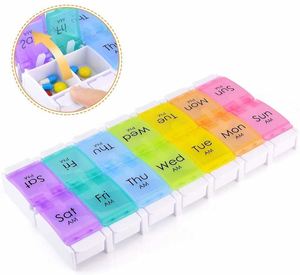 กล่องใส่ยา 7 วัน 14 ช่อง สำหรับจัดเก็บยาประจำสัปดาห์ - Product Image 3