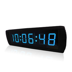 Pantalla azul de alta calidad LED Countup 3 pulgadas cronómetro temporizador para escuela estudiante deportes carrera reloj Oficina Reunión cuenta regresiva reloj - Product Image 5