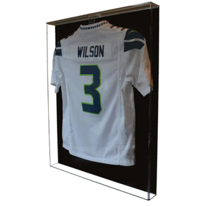 All Sport Jersey Clear Case <strong>Luxe</strong> UV <strong>Acrylic</strong> Wall Mount Freestanding Jersey Display Case - Product Image 3