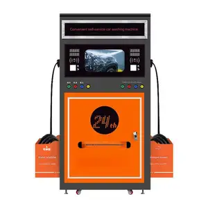 Machine de lavage de voiture à haute pression avec shampooing et aspirateur équipement de lavage de voiture de paiement de pièces de libre service