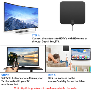 Nuevo Producto, <span class=keywords><strong>Antena</strong></span> <span class=keywords><strong>de</strong></span> TV Digital <span class=keywords><strong>HDTV</strong></span> ATSC Cuadrada para Interiores, para <span class=keywords><strong>Amplificador</strong></span> <span class=keywords><strong>de</strong></span> <span class=keywords><strong>Señal</strong></span>, <span class=keywords><strong>de</strong></span> Proveedor <span class=keywords><strong>de</strong></span> Fábrica - Product Image 6