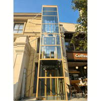 Ascenseur à traction moderne pour maison à trois étages, pour usage résidentiel, petit ascenseur électrique avec installation facile