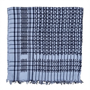 Wholesale <b>Chiffon</b> Shemagh <b>Scarf</b> Geometric Pattern Lightweight Breathable Ethnic Headscarf Daily Wear Wrap Fashion <b>Scarf</b> OEM - Product Image 2