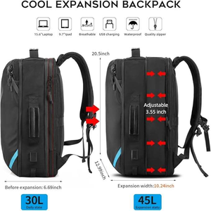 New Men's Large Capacity Vacuum Compression Seal <b>Backpack</b> Water-Repellent Oxford Cloth Travel Bag Polyester air <b>Backpack</b> - Product Image 2
