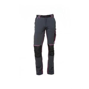 Pantalones DE TRABAJO ajustados para mujer Atom Lady Grey Fucsia-EAN 8033546443866, PANTALONES DE TRABAJO, PANTALONES DE TRABAJO DE CARGO, 1/2/2" - Product Image 2