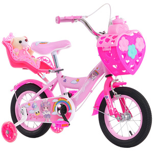 Bicicleta Infantil de Nuevo Diseño con Canasta en Forma de Corazón, Color Rosa, Bicicleta <span class=keywords><strong>para</strong></span> <span class=keywords><strong>Niñas</strong></span> - Product Image 6