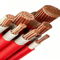 Câbles Électriques en Cuivre Sans Oxygène BV BVR à Isolation PVC, Toronnés, 1,5mm-4mm, pour Chauffage et Câblage Domestique