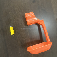 Système d'abreuvement automatique par tétine, système de conduite d'eau, mangeoire pour poulets, mangeoire à plateau, capacité de 115 L, matériau PP, équipement d'alimentation pour volailles
