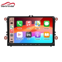 Rhythm Dashboard Multimedia Android Auto Car Radio 4GB 64GB Reproductor de pantalla táctil Carplay FM GPS Wifi Sistema MP3/MP4 Reproductores USB