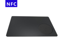 Carte métallique NFC noir mat haut de gamme modifiable UID NFC carte métallique d'affaires adaptée aux gens d'affaires haut de gamme