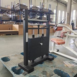 Máquina de Entrenamiento de Antebrazos Comercial con Carga de Pines, Cubierta de Acero al Carbono de Tubo Cuadrado de Alta Calidad, Equipo de Fitness con Ajuste - Product Image 3