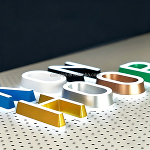 Enseigne Murale Tridimensionnelle Personnalisée en Acrylique avec <span class=keywords><strong>Mots</strong></span> Lumineux Avant et Arrière, Lumière Chaude, Protection Oculaire, pour Studio Privé - Product Image 2