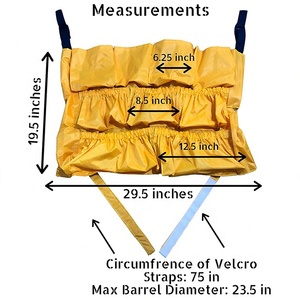 Soporte de almacenamiento de herramientas de limpieza, bolsa de cubo de basura para limpieza doméstica, Cuadrado y redondo, grande - Product Image 3