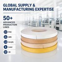 Bande de chantournage MINGBANG, épaisseur 0,4-3,0 mm, pour meubles modernes, bande d'étanchéité flexible, imperméable, grain de bois mat