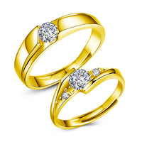 Bagues de mariage pour couple en moissanite couleur D, en argent sterling 925, serties de diamants, bagues de fiançailles géométriques simulées