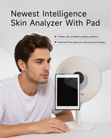 Analyseur de peau automatique à un clic pour les tests cutanés en spa et soins du visage
