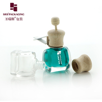 Kit Botol Diffuser Mobil yang Mudah Dipasang |   Botol Parfum Mobil Kaca 9ml/11ml/13ml dengan Penjepit Besi