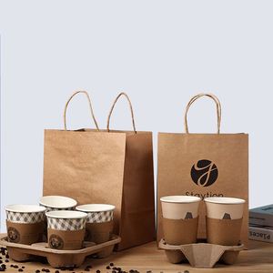 Bolsa de Papel Kraft Multicolor Impresa Personalizada con su Propio Logotipo, Bolsas de Papel Kraft Ecológicas para Empaque - Product Image 3