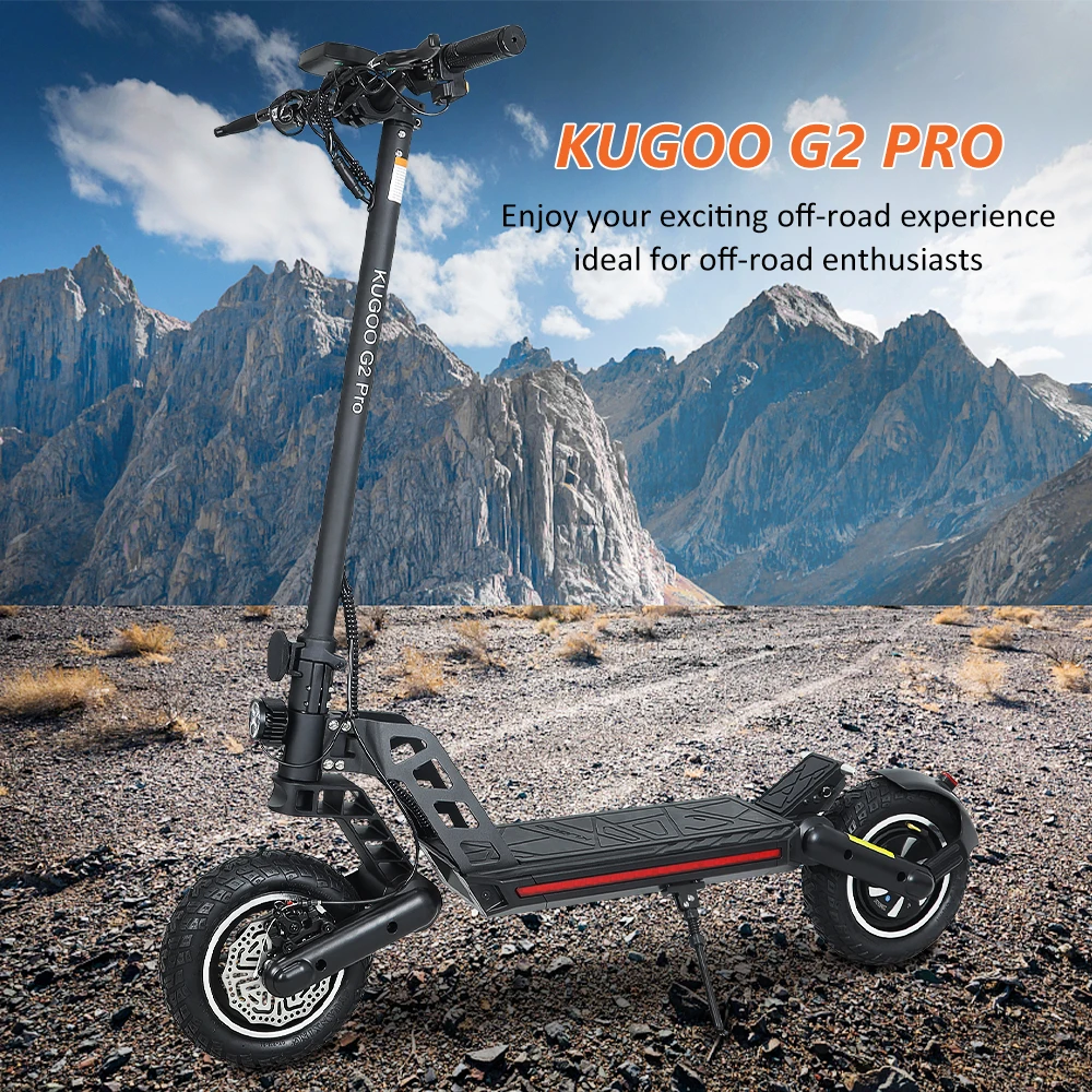 KUGOO G2 PRO Electric Scooter 48V 800W 15AH 3 Speed Modes 50KM/H Max Speed Scooter electric LCD Display For adults